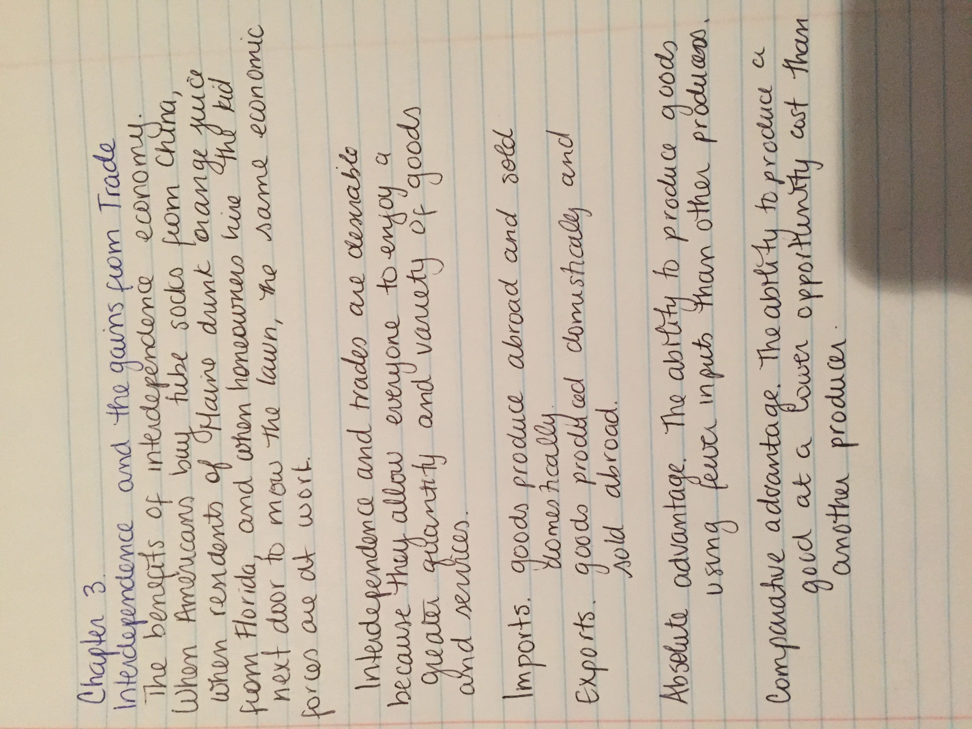 Week 2 (Chap 3 and 4)