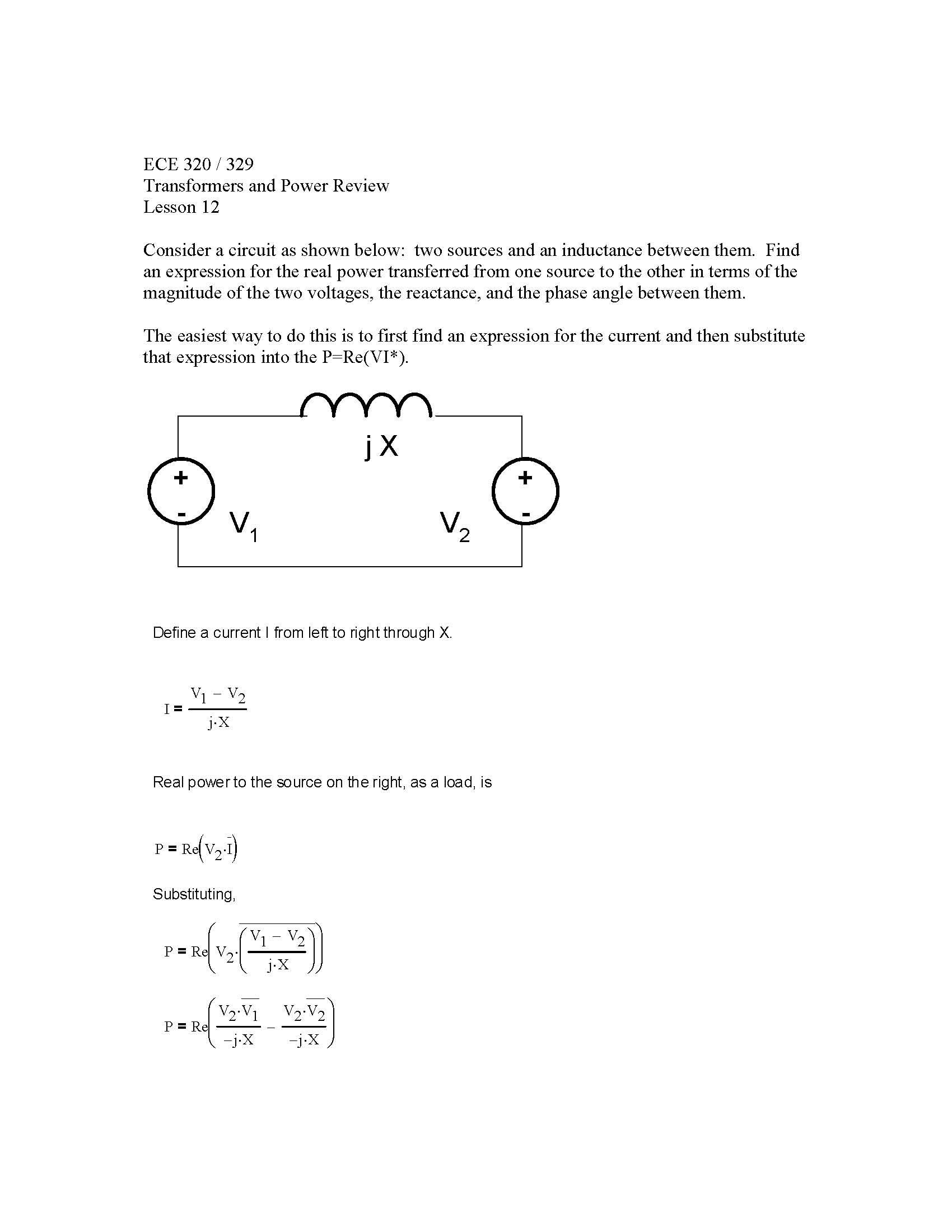 Energy Systems I