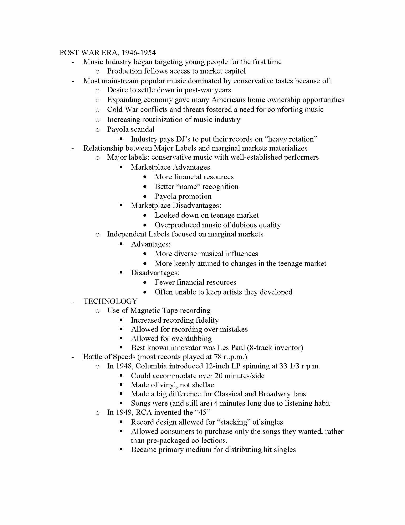 Popular Music in America