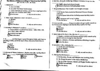 History 105 Weller CCQ's 