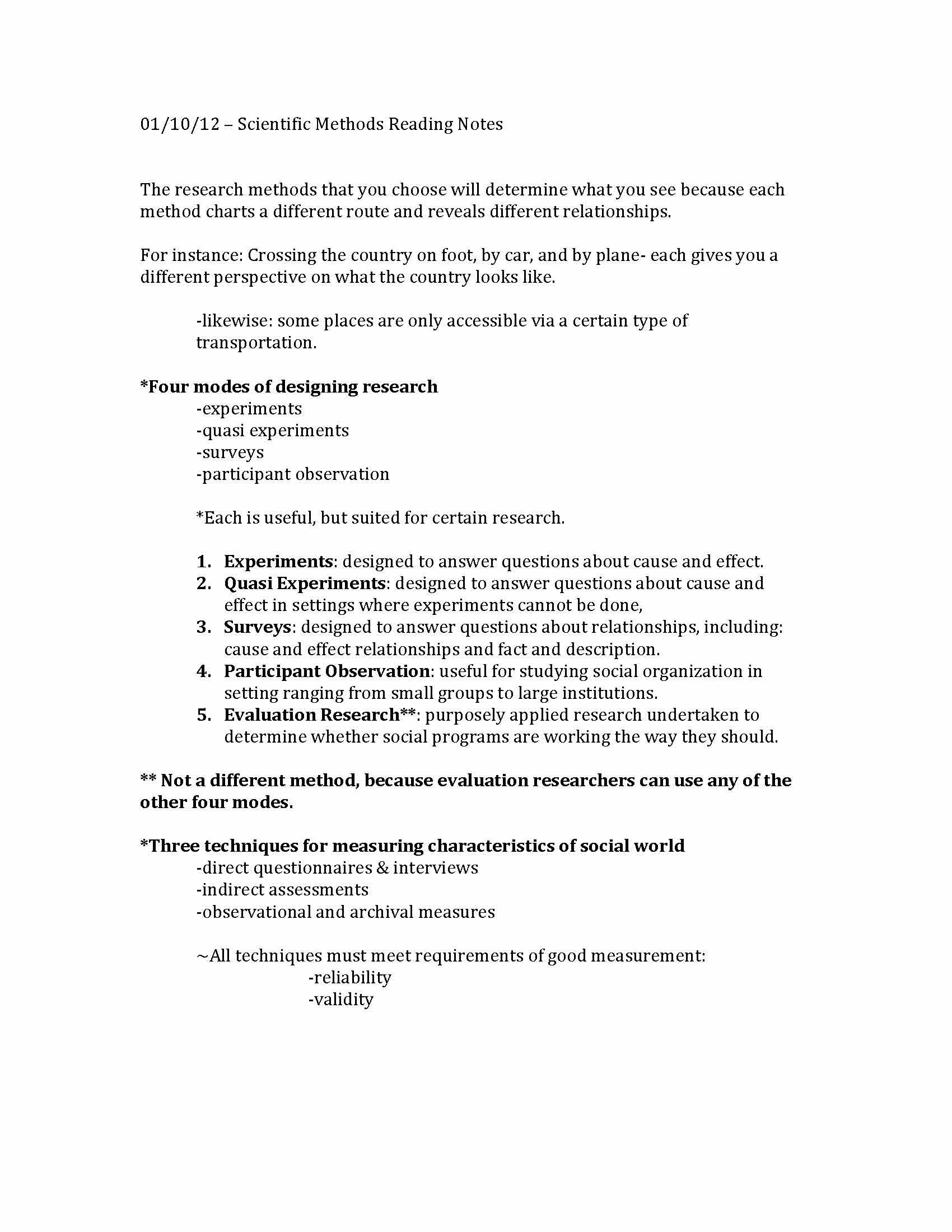 Ethnographic Field Methods