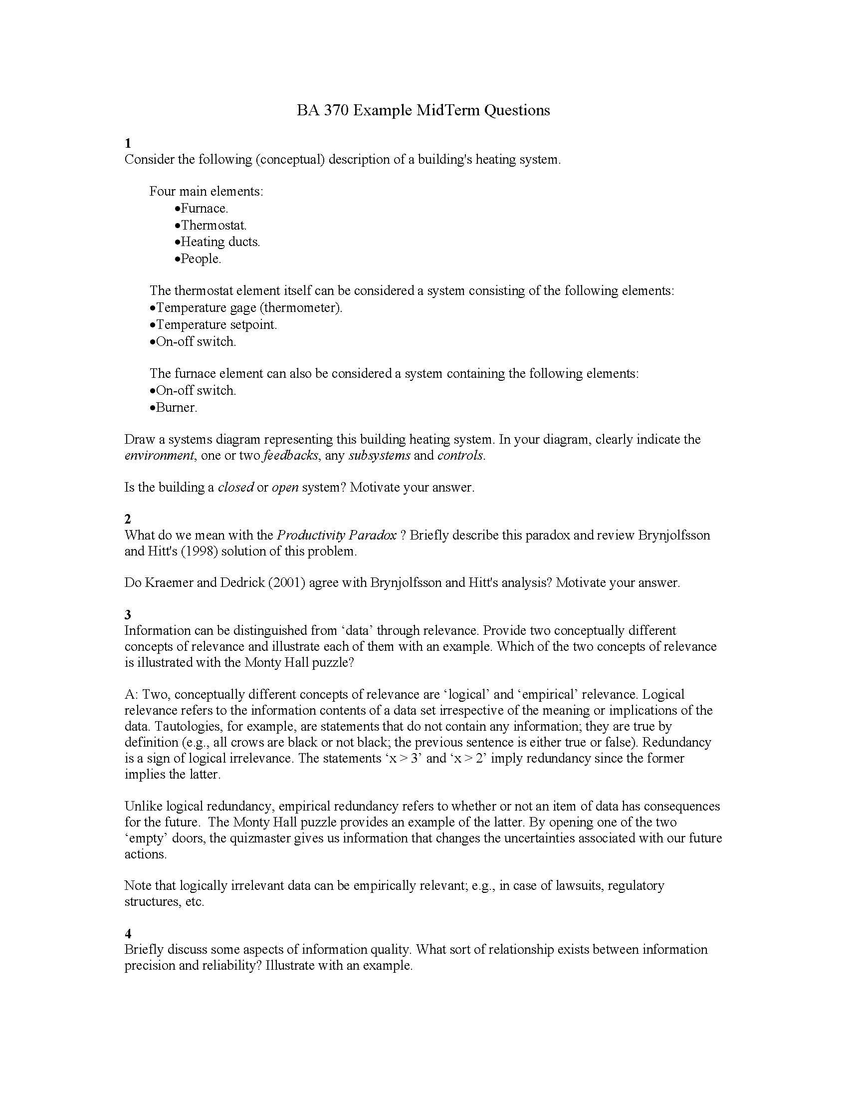 BUSINESS INFORMATION SYSTEMS OVERVIEW