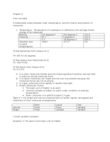 Chapter 4 physics notes
