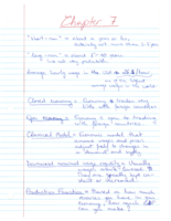 Macroeconomics - Chapter 7