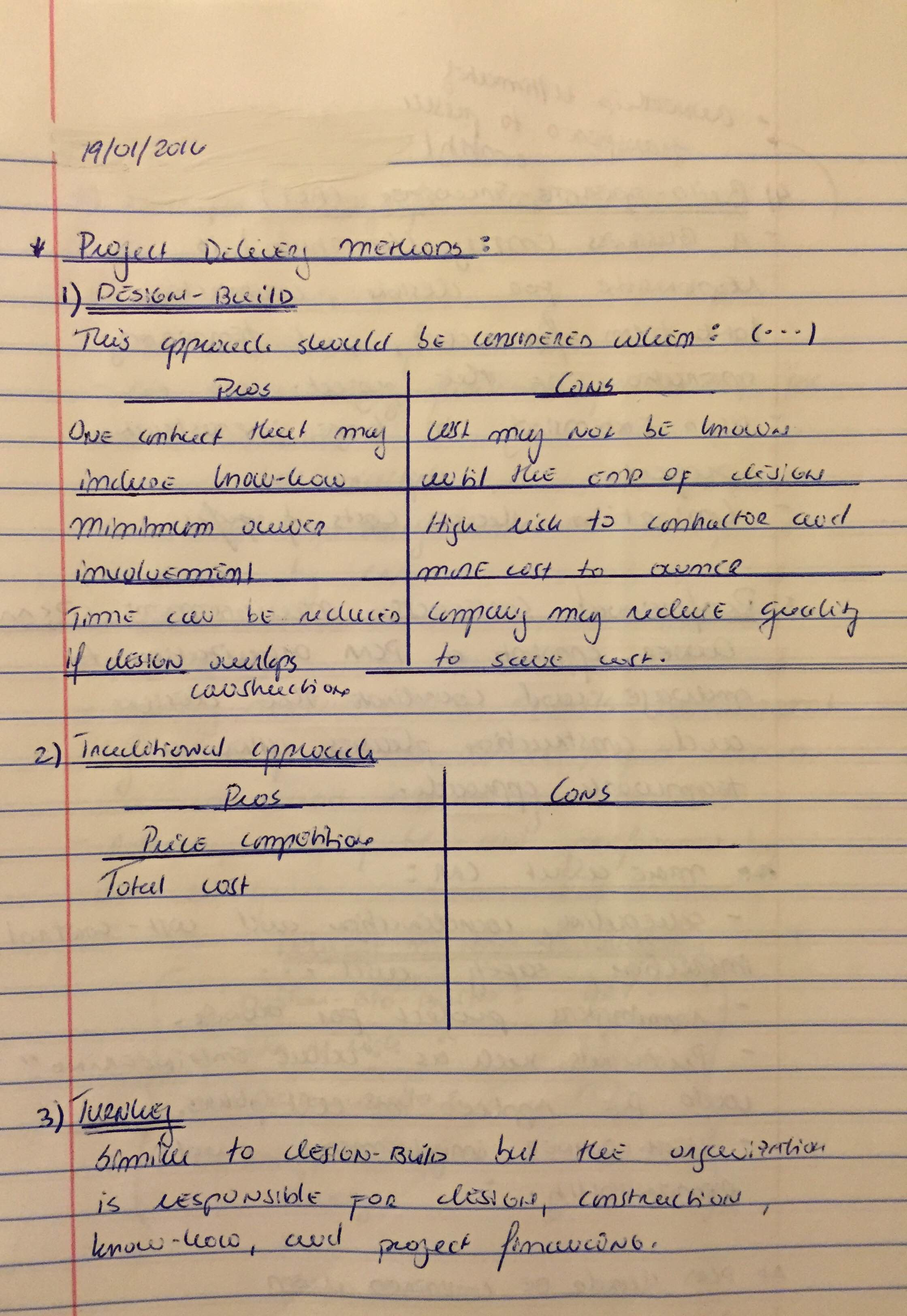 CEE 4100 Construction Management - Week 1 Notes