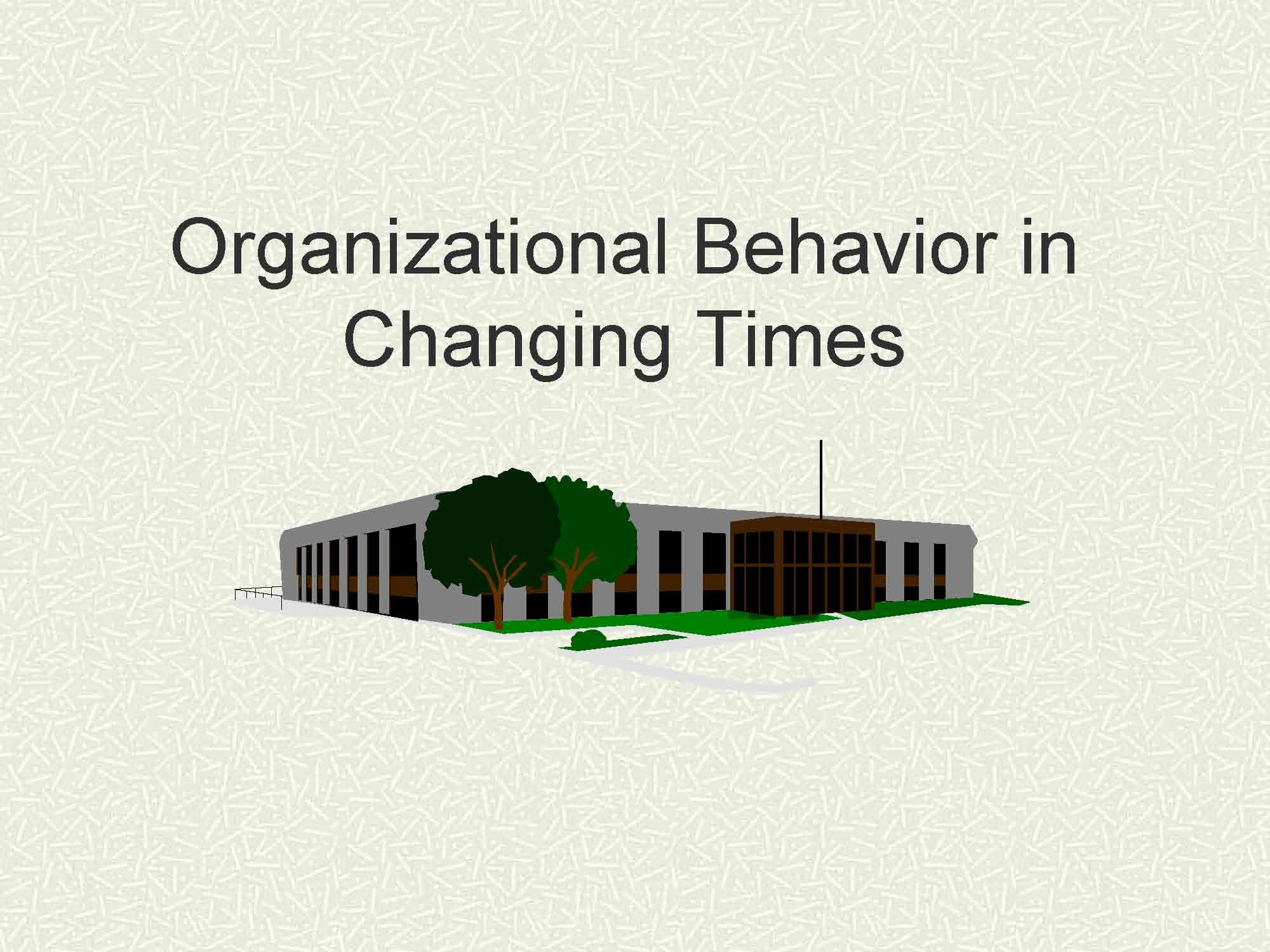 ManagementandOrganizationalBehavior