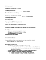 Week 4 Lecture Notes - Social Research 1