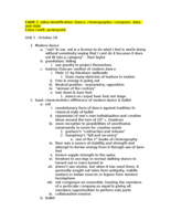 History of Dance notes -Lectures 1-8