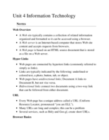 Information Technology Unit 4