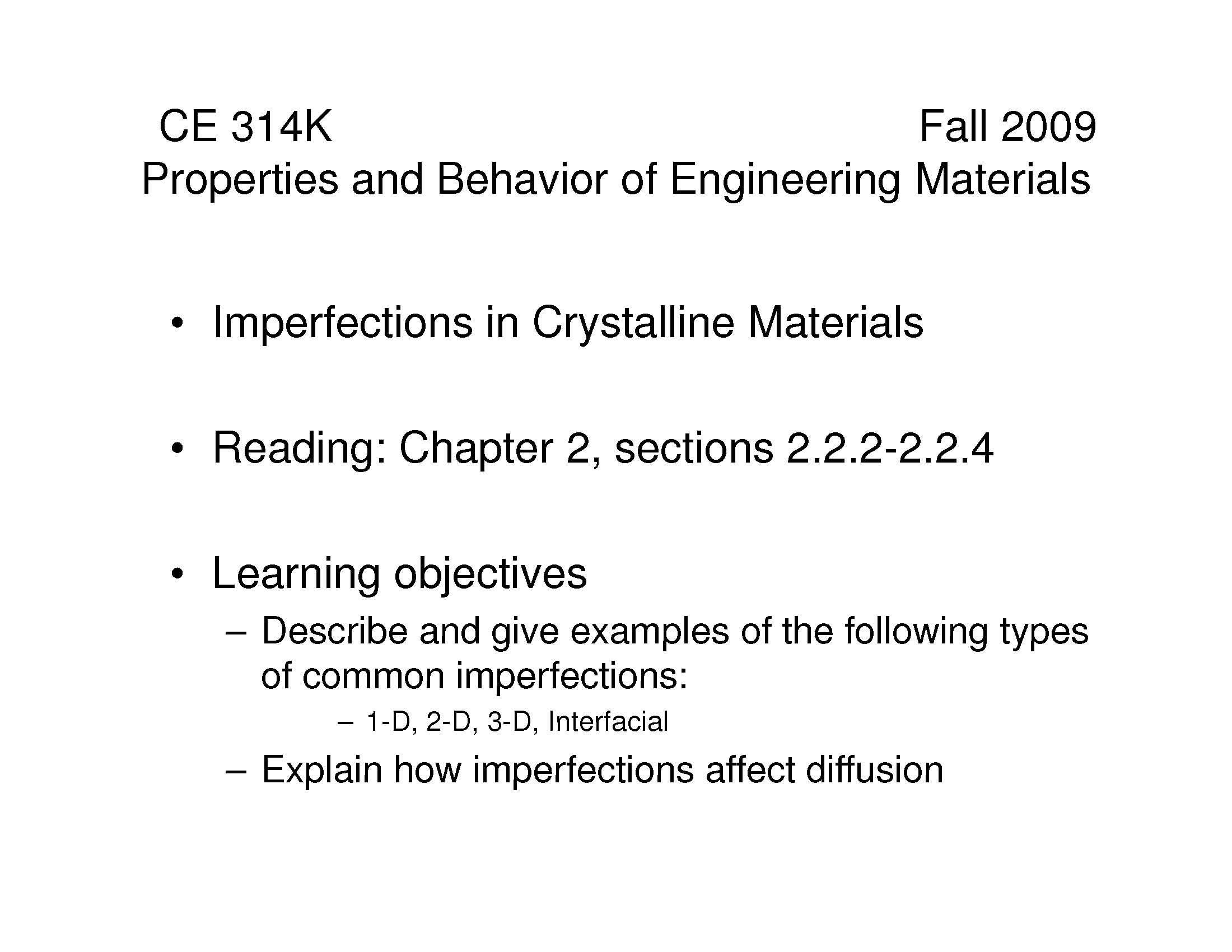 PROPS AND BEHAV OF ENGR MATLS