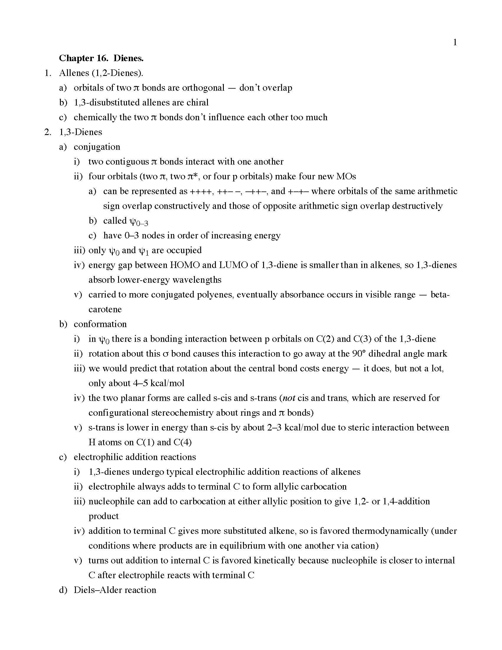 ORGANIC CHEMISTRY II