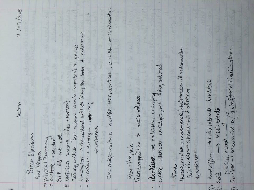 Week 12 Notes