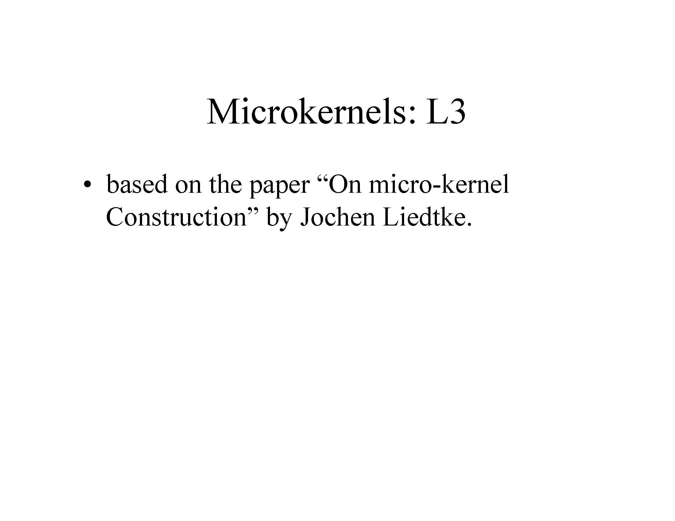 Adv Operating Systems