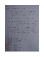 MTH 309 Week 5 Notes