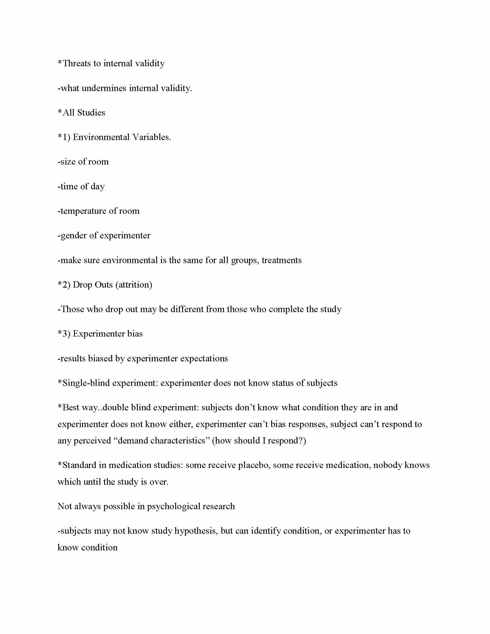 EXPERIMENTAL PSYCHOLOGY