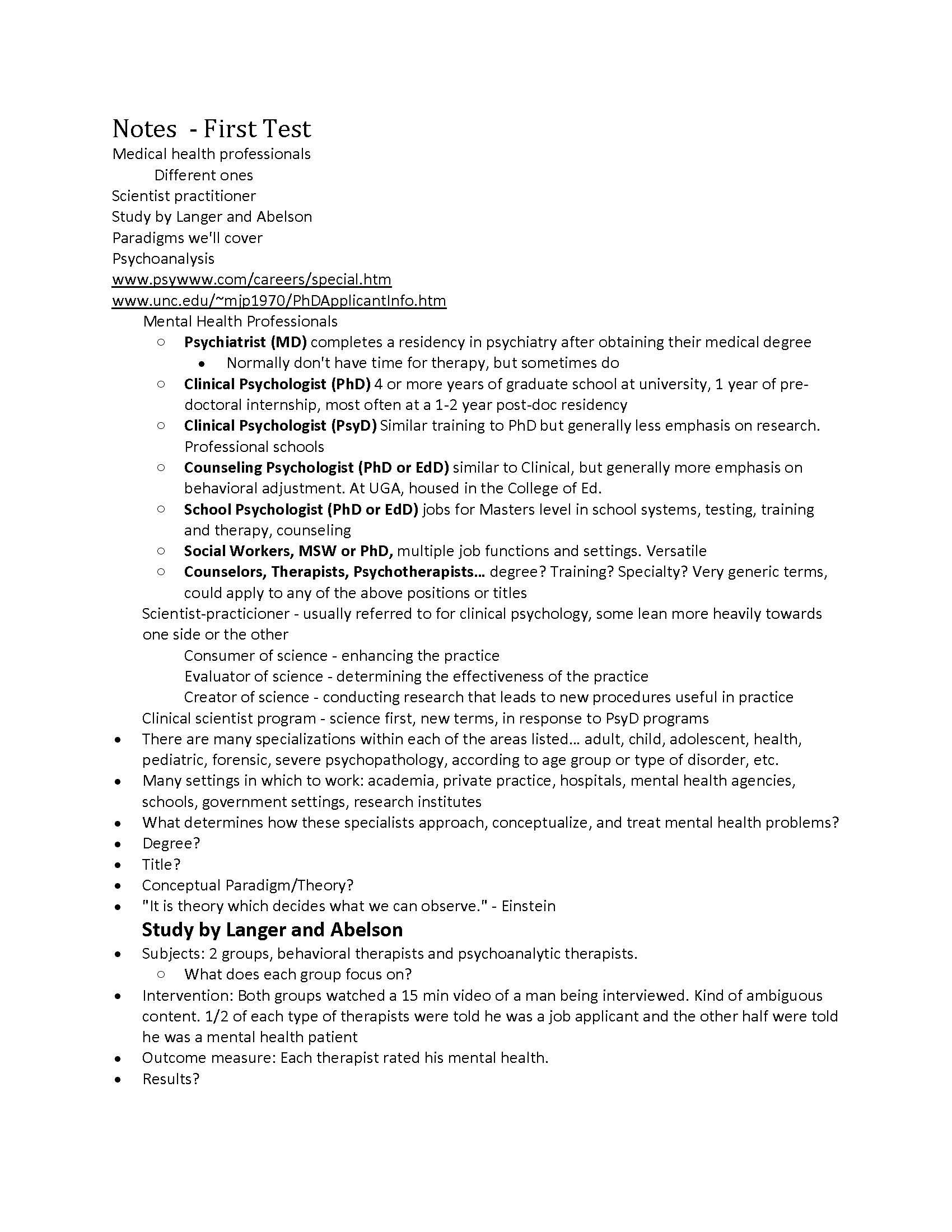 ABNORMAL PSYCHOLOGY