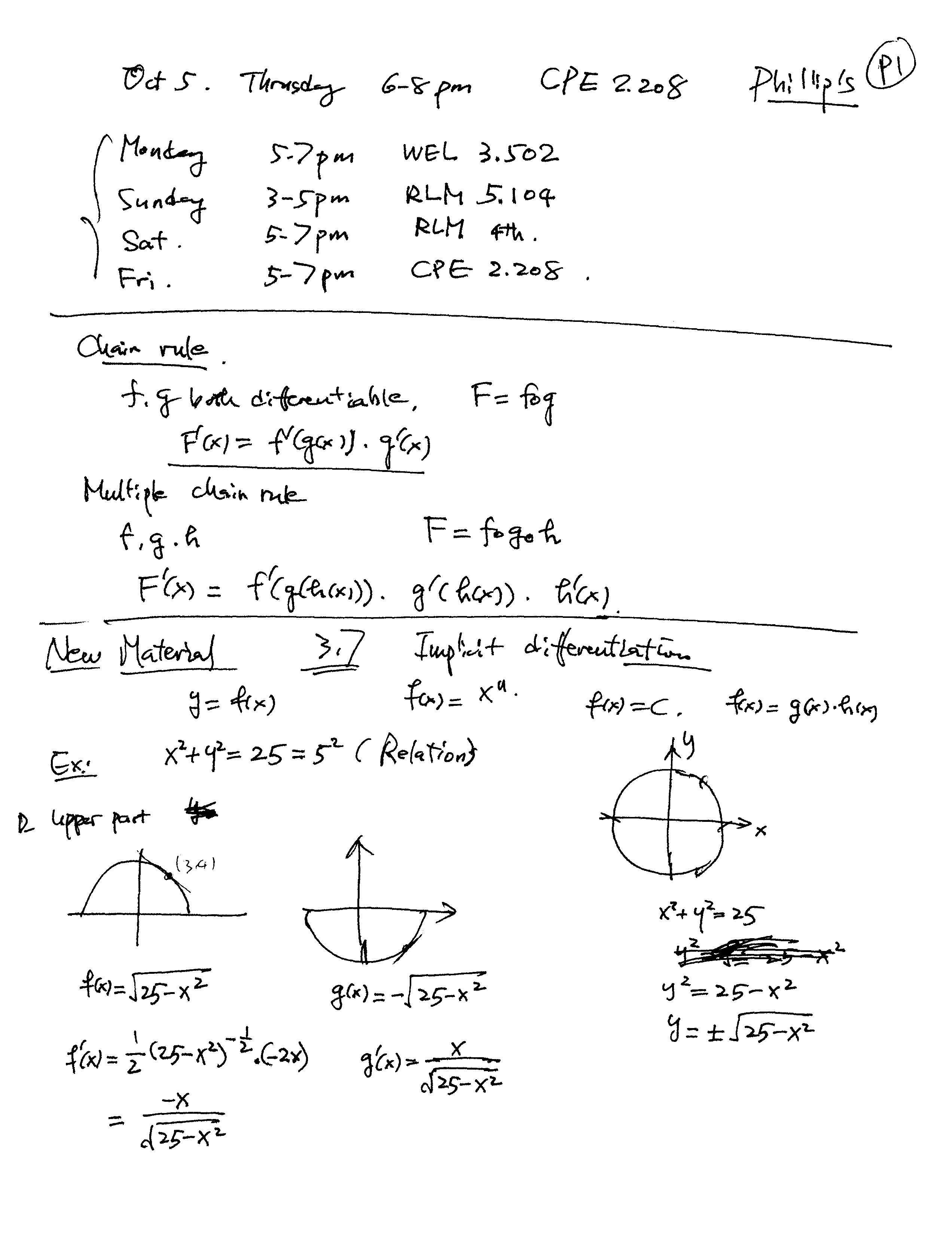 DIFFERENTIAL CALCULUS