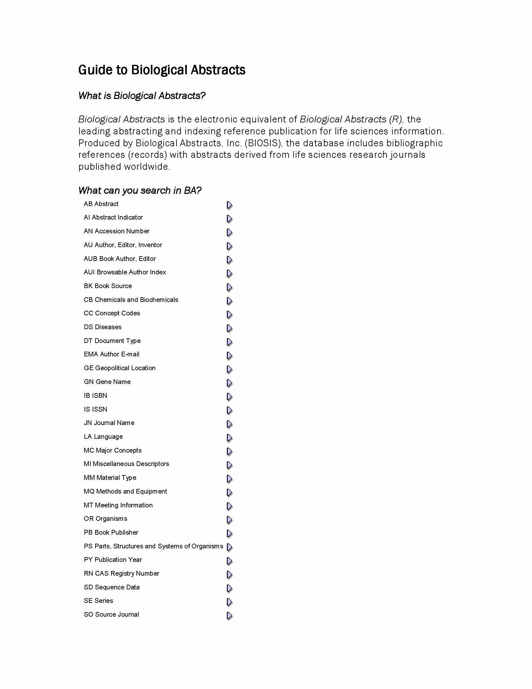 General Biology