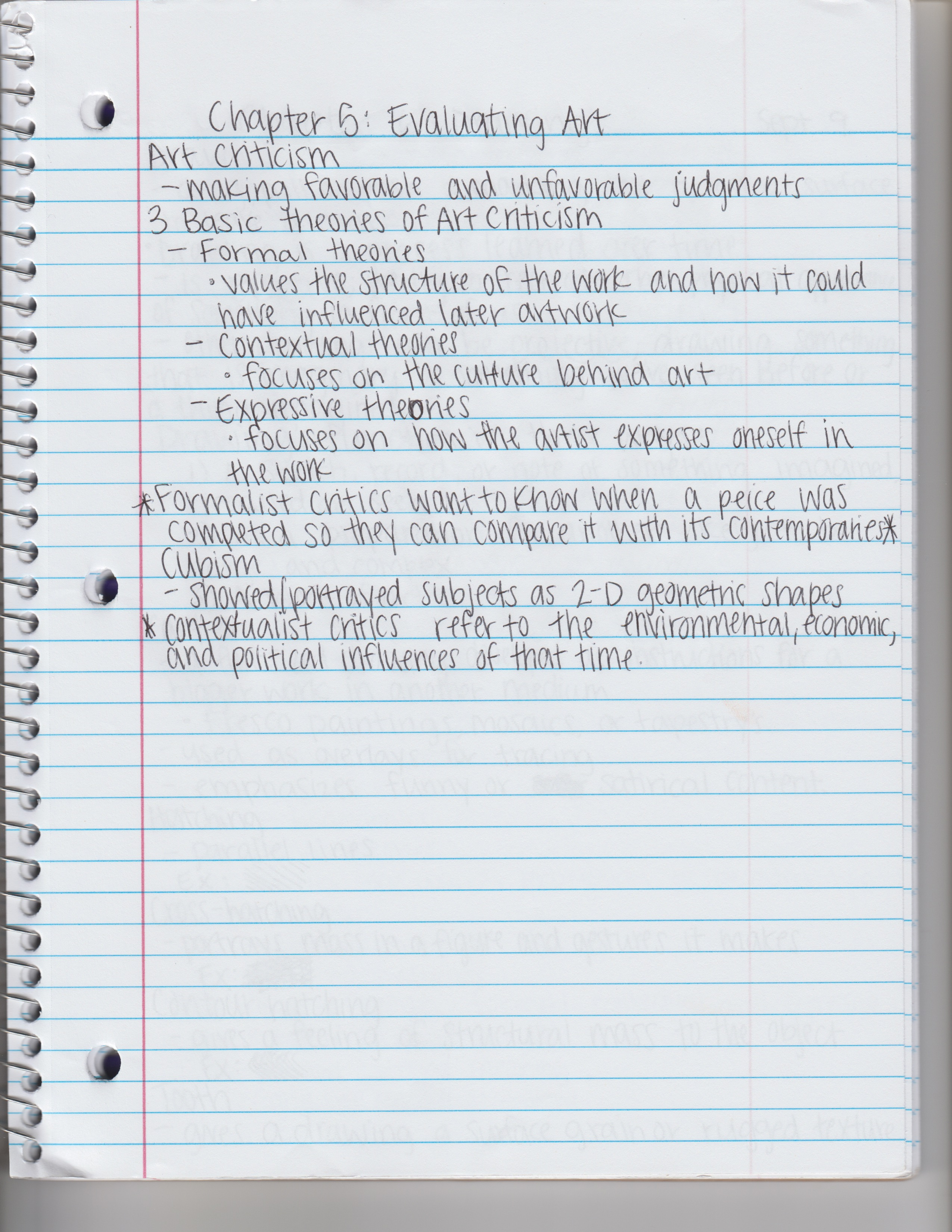 Art Appreciation Week 2 Notes