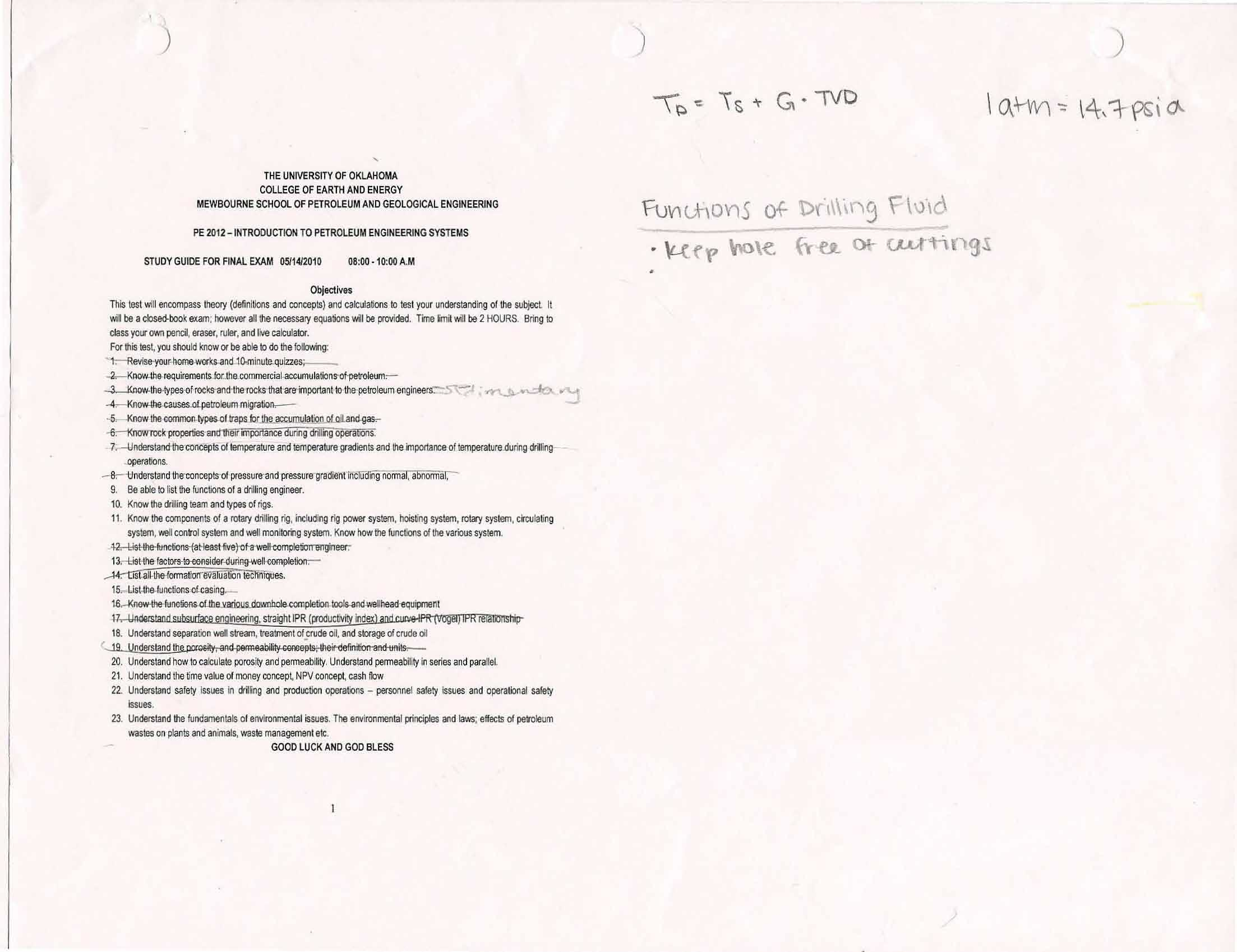 Introduction to Petroleum Engineering Systems