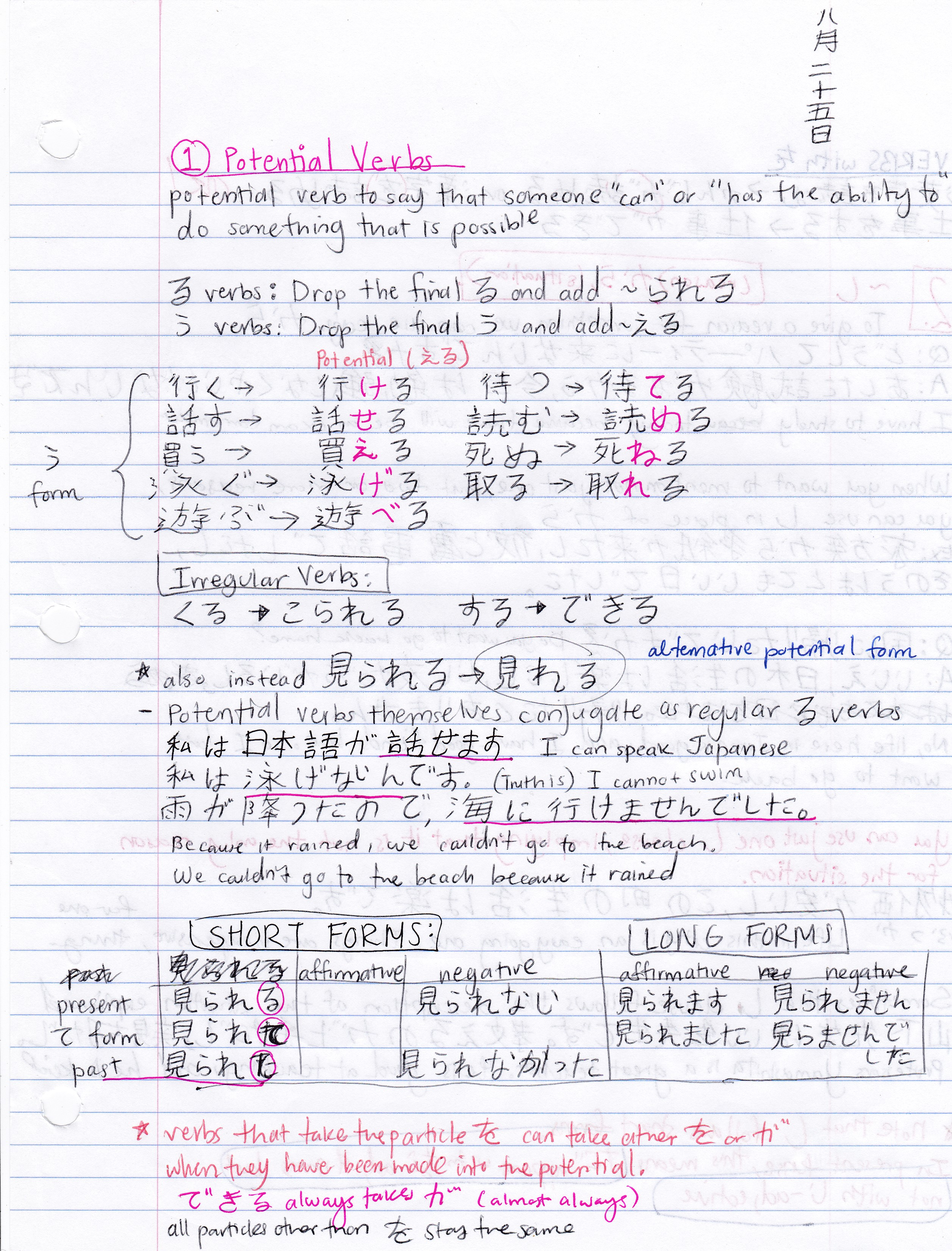 Japanese 203 with Mariko Koike Semester 1 Fall 2015