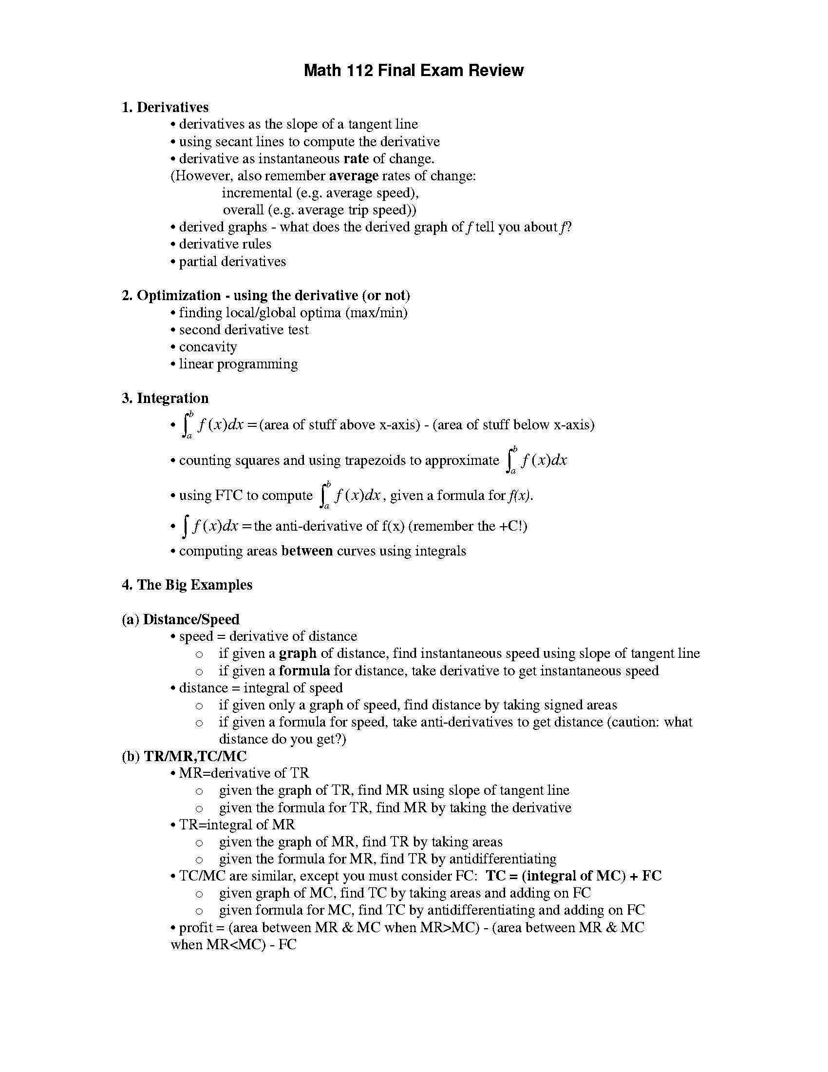 BUSINESS &ECON CALC
