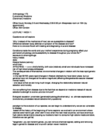 Week 1 Lecture/Reading Notes