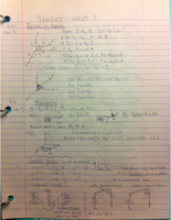 Statics - Week 2