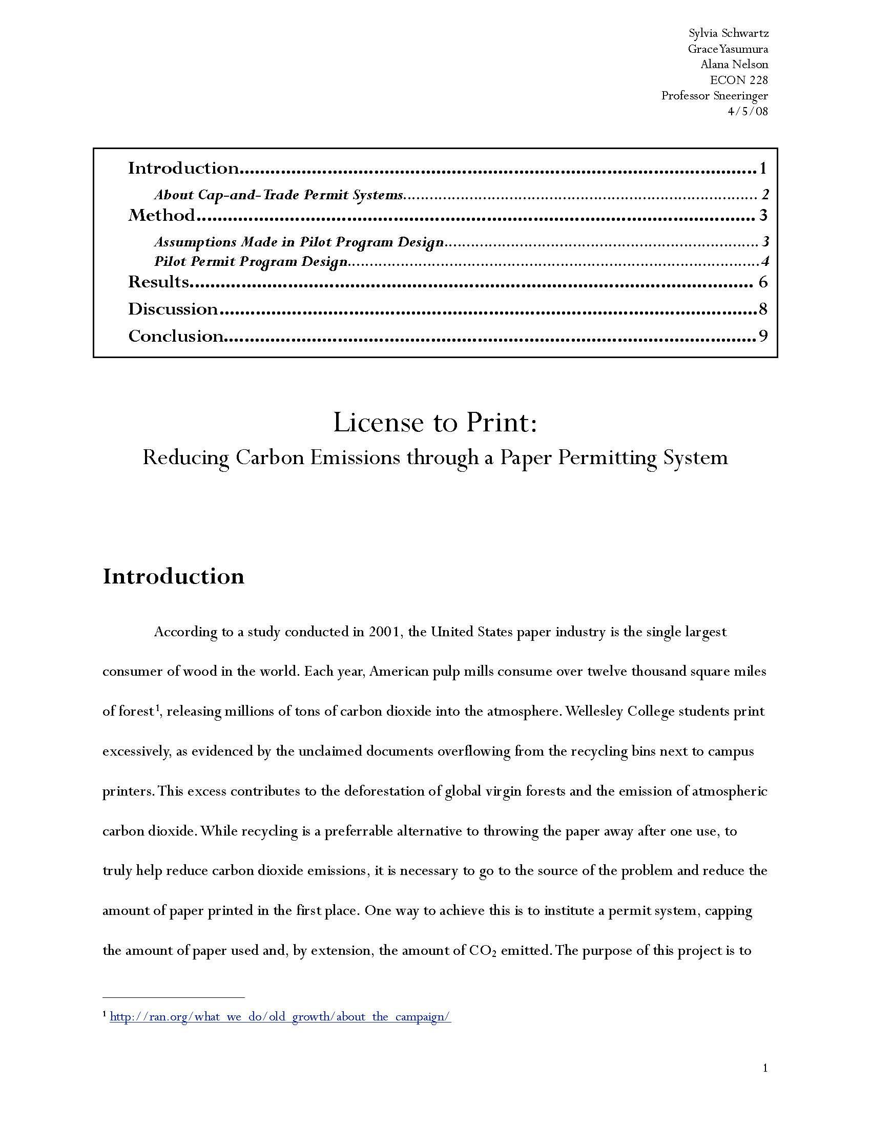 Environmental & Resource Econ