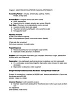 Accounting 211 Chapter 3 notes