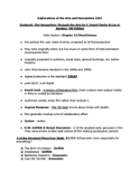 Chapter 12 Film/Cinema Full Note Section