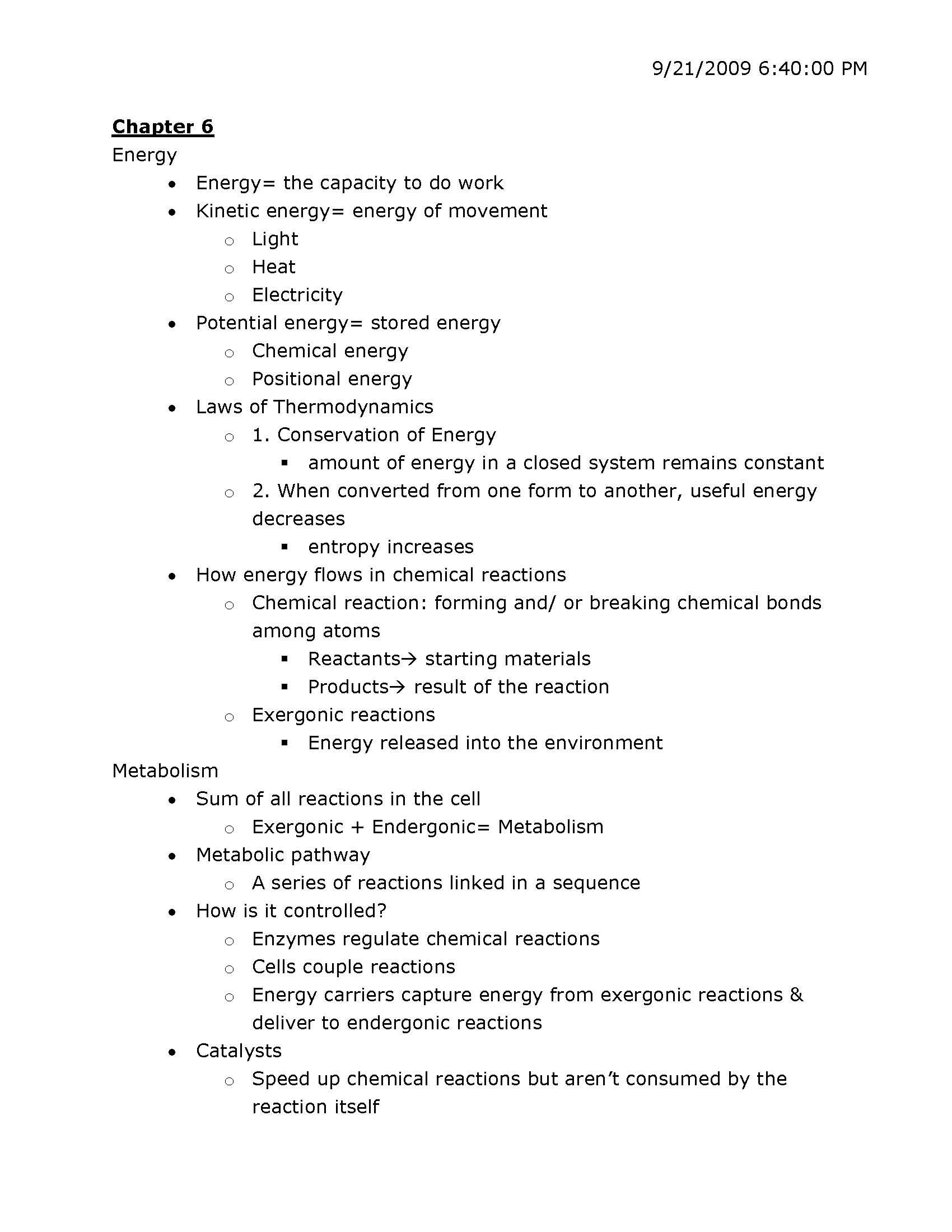 GENERAL BIOLOGY