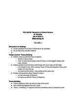 Week 2 of Notes