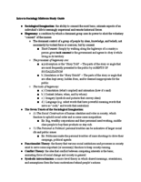 Intro to Sociology Midterm Study Guide