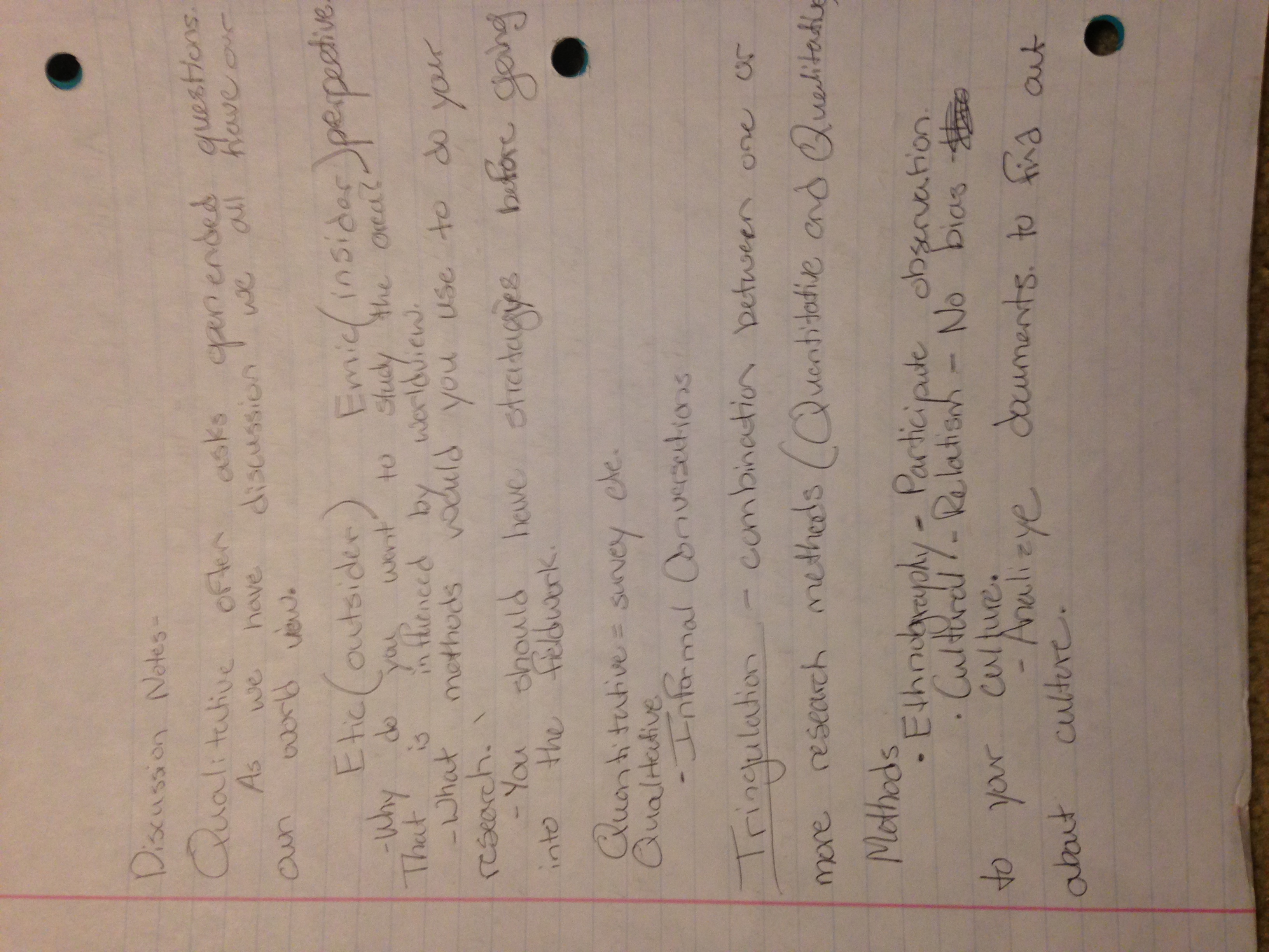 Cultural Anthropology 130 