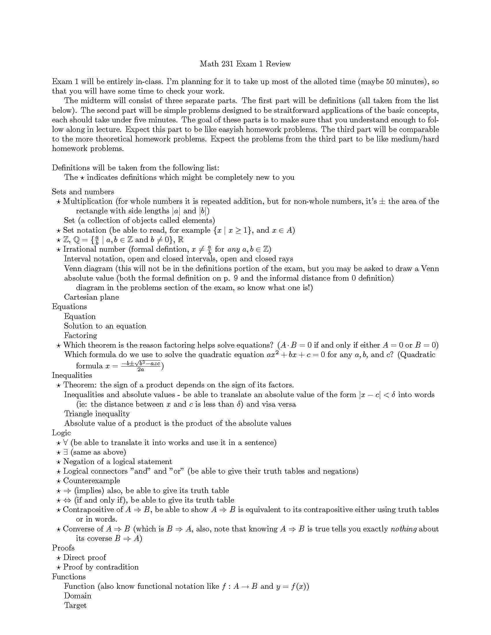 CALCULUS WITH FUNCTIONS I [C3T1G1]