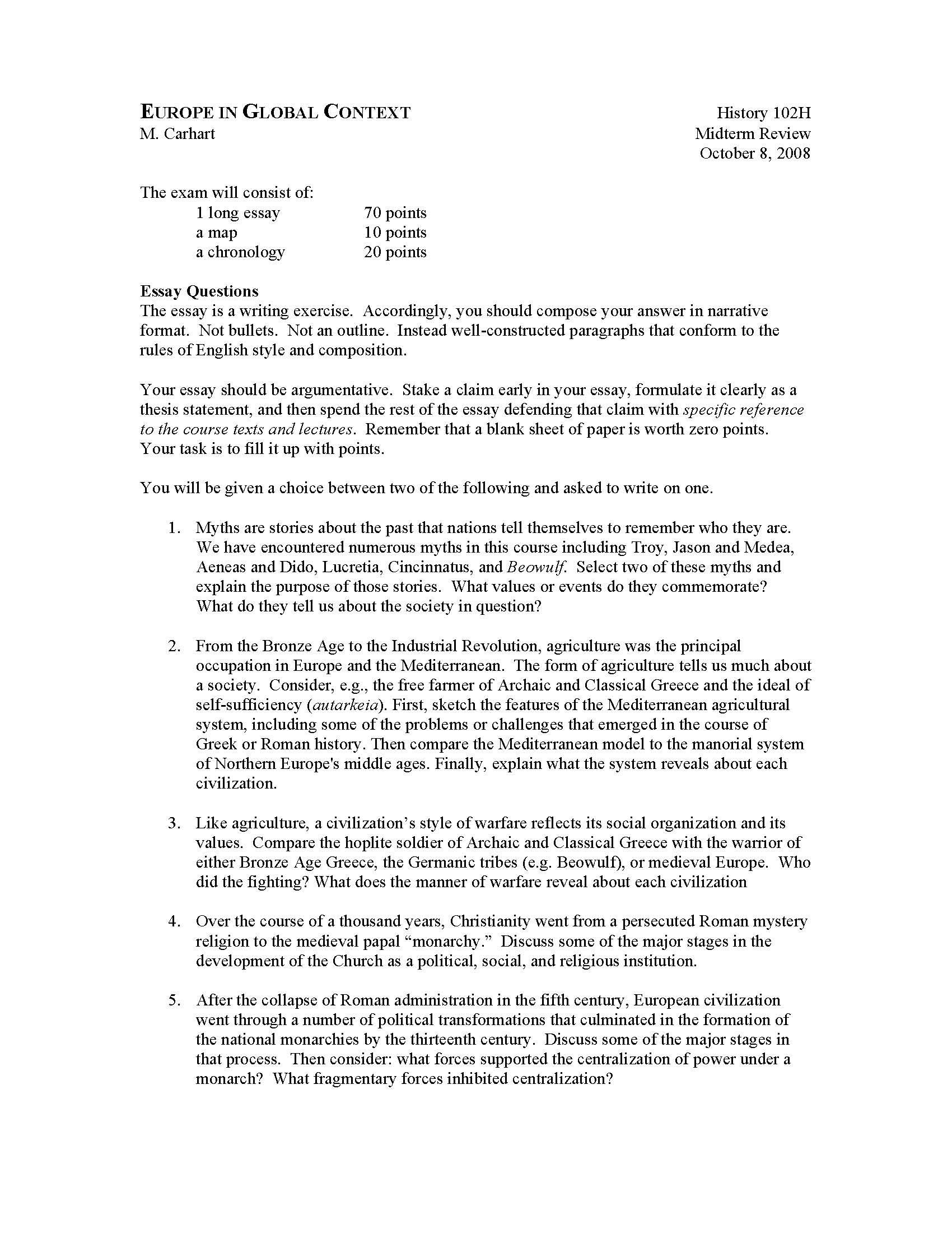 Interpreting the European Past