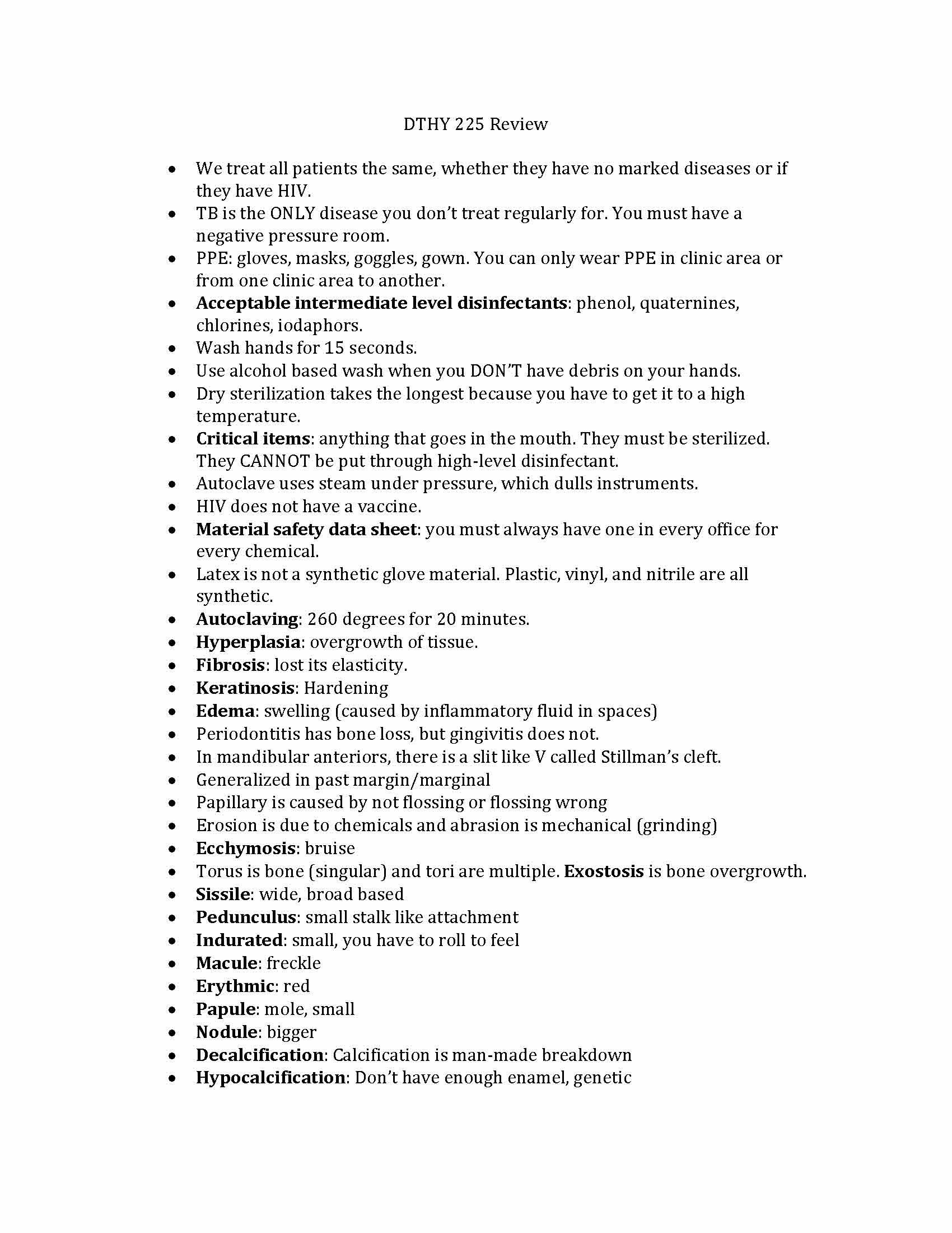 Dental Hygiene Techniques