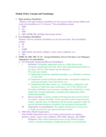 Module 10 Study Guide
