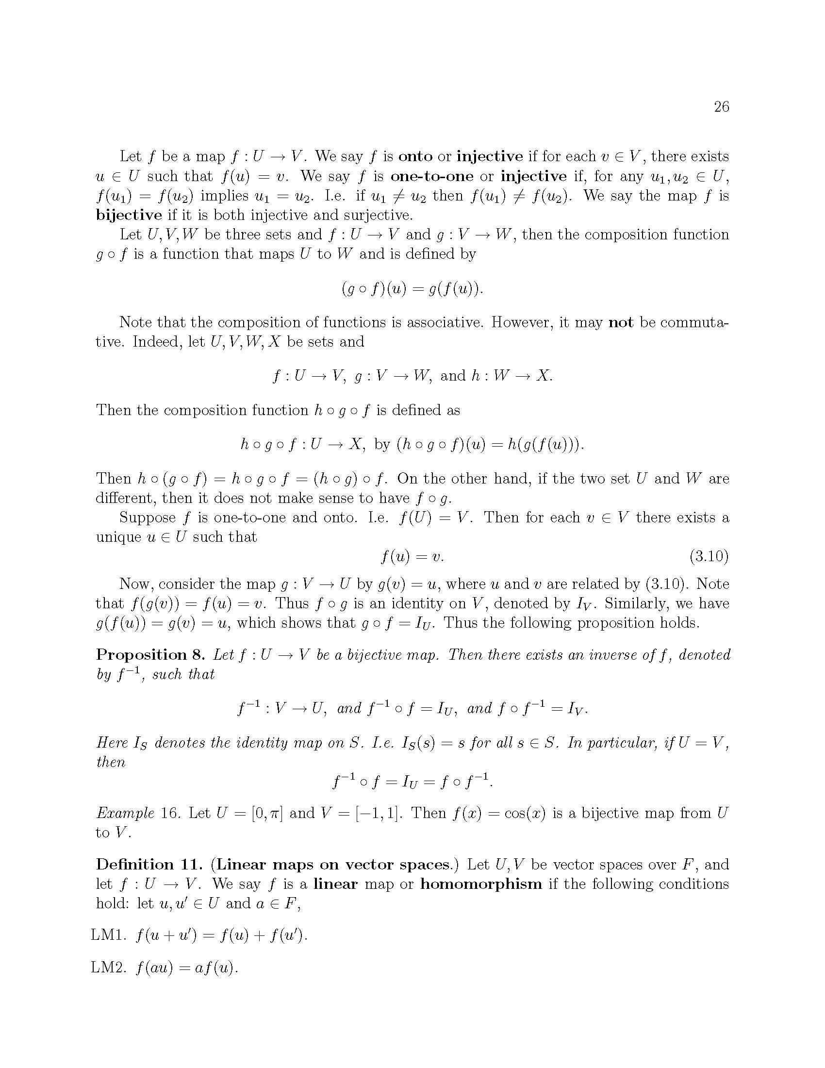 Linear Algebra & Matrix Theory