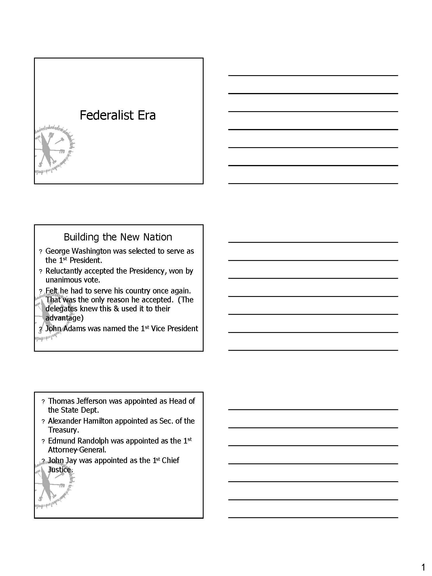 United States History I