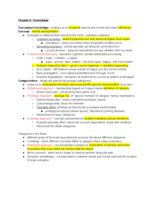 Chapter 9 weekly notes