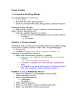 Week 2 Notes