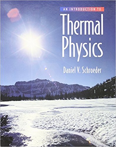 An Introduction to Thermal Physics | 1st Edition | ISBN: 9780201380279 | Authors: Daniel V. Schroeder 