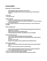 Philosophy 101, Week 5 Notes