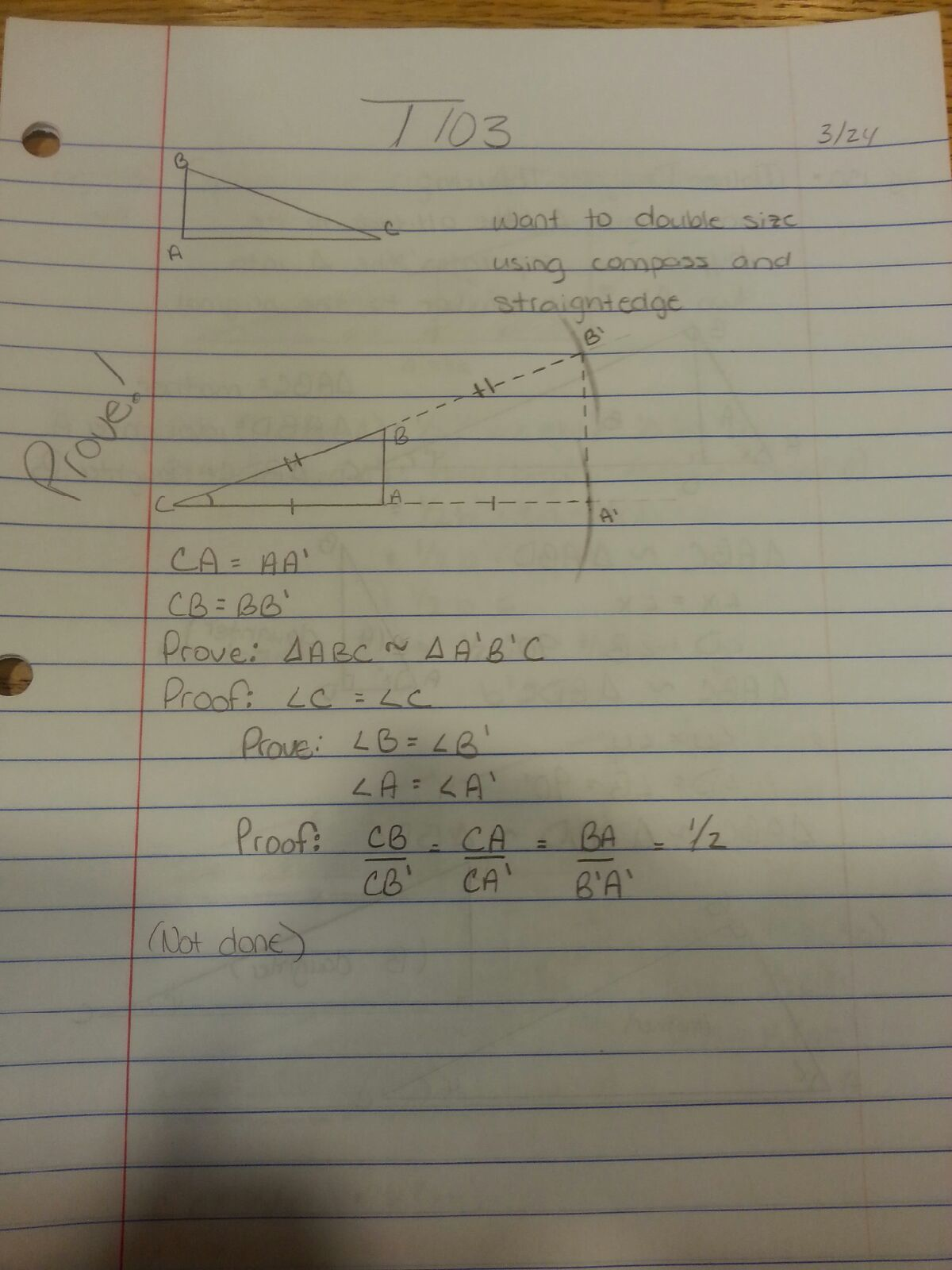 Week Ten Lecture Notes-Math T-103