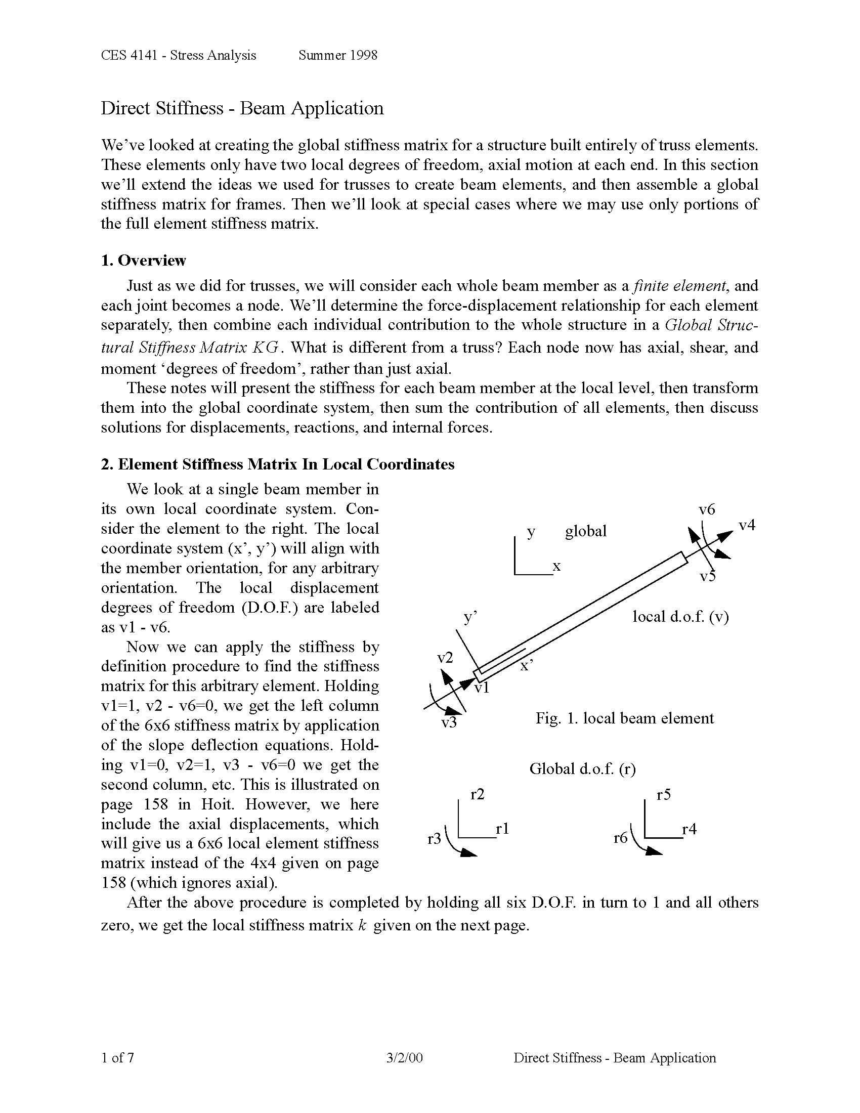 STRESS ANALYSIS