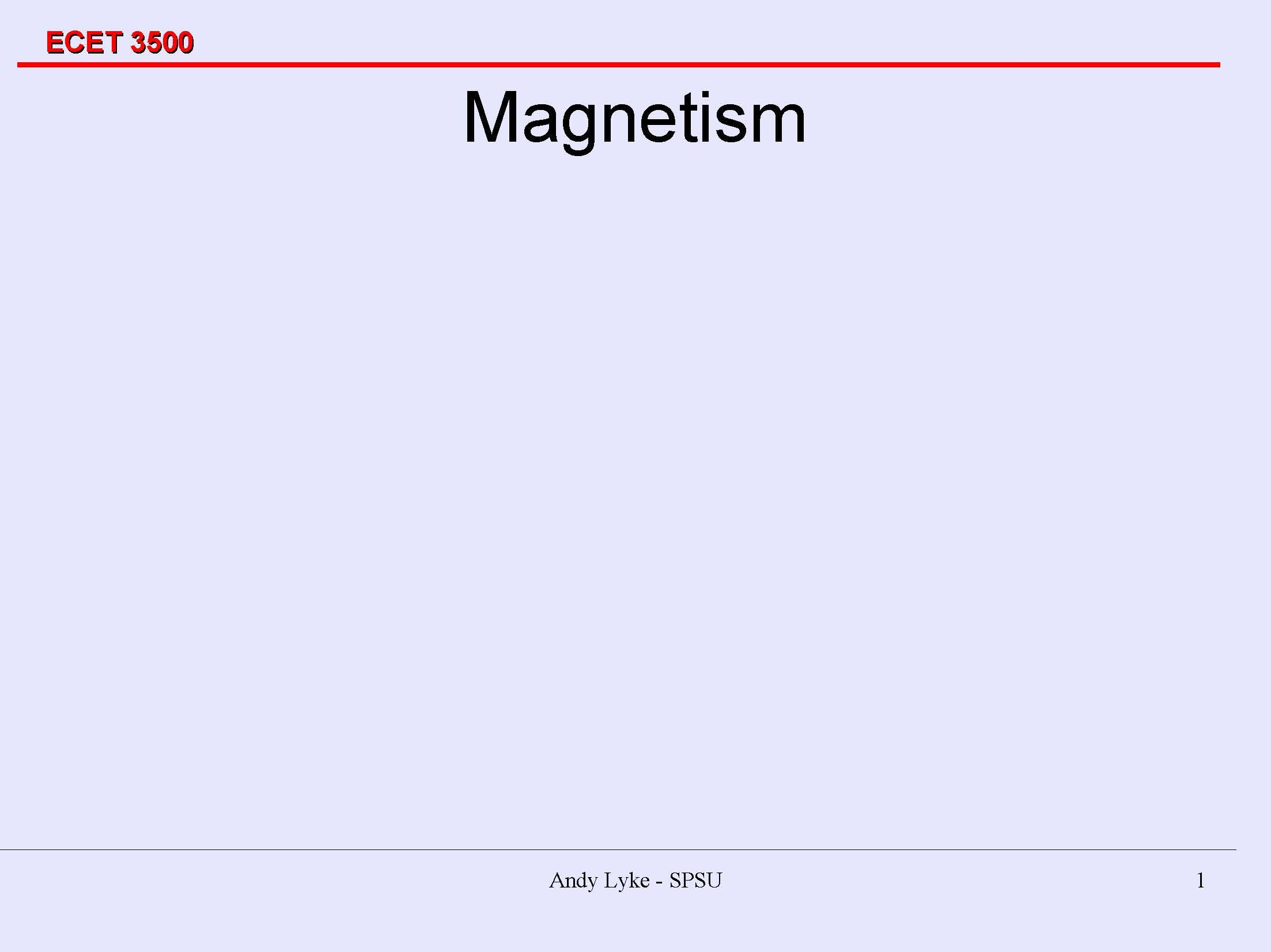 Survey of Electric Machines