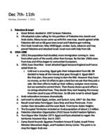 Palestine Response Paper