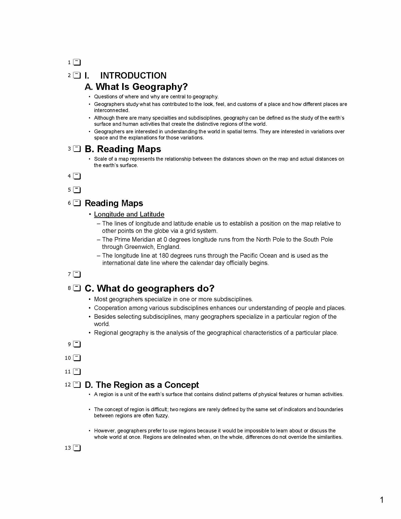 WORLD REGIONAL GEOGRAPHY
